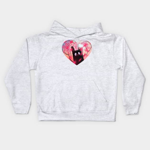 Spring Love Kids Hoodie by Ed Labetski Art